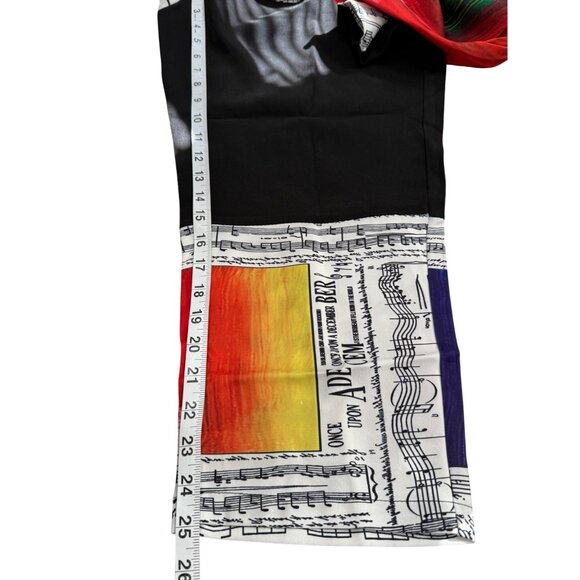 Latiste by Amy Womens Pants Musical Note Print Art to Wear Pull-On Size 2X - Picture 6 of 7